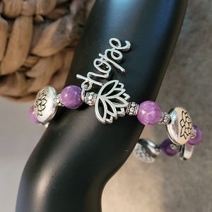 Amethyst Stone Bracelet